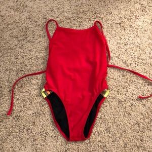 Jolyn Tie back onesie